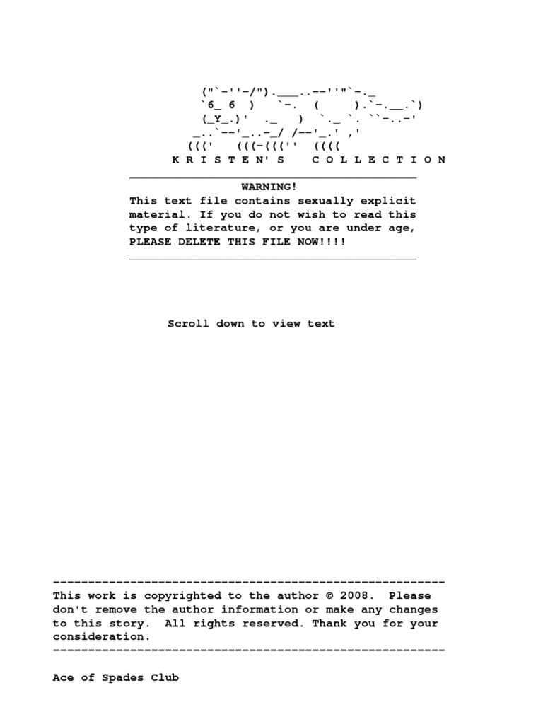 Ace of Spades Club PDF