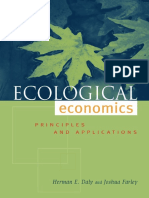 Ecological Economics Principles and Aplications