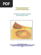 Cara Menghitung Beda Tinggi Cara Menghitung Beda Tinggi