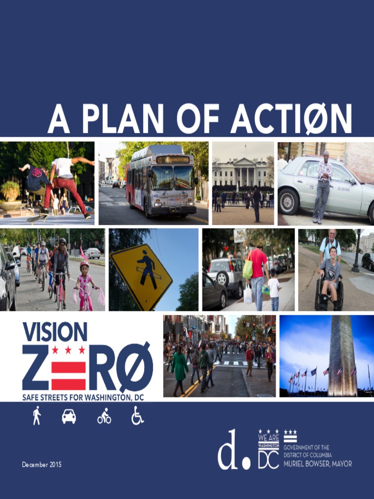 Vision Zero Action Plan for DC Safety | PDF | Driving Under The ...