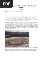 the importance of the medicine wheel and its revival