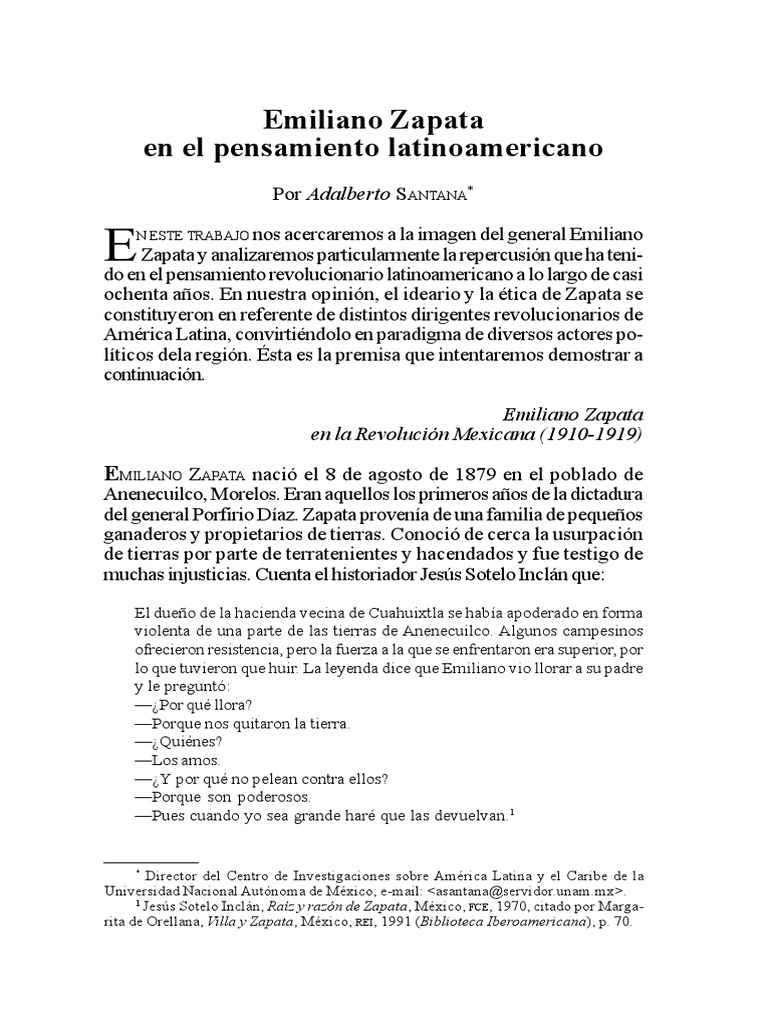 Emiliano zapata britannica picture