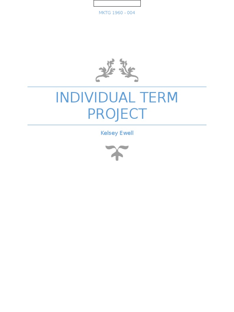 Term Project | PDF | Physical Exercise | Self Esteem