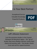 Jeff Baxter-Mortgage Banking