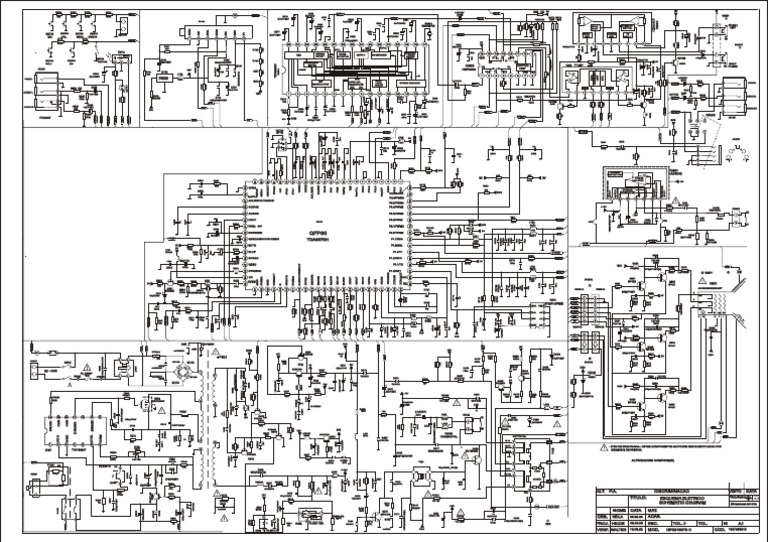 Diagrama de TV Chasis 34bi | PDF