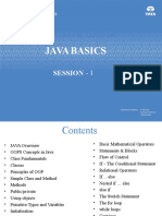 Java Session I