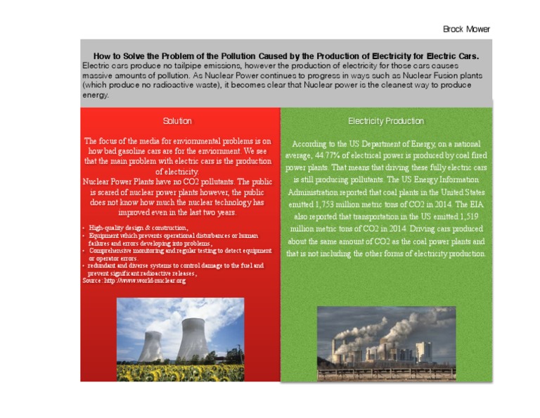 Nuclear Power: A Clean Energy Solution | PDF | Science & Mathematics