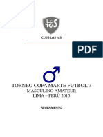 Reglamento - Torneo Copa Marte F7M Amateur - Club Las10S (1)