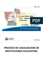 Proceso de Legalizacion