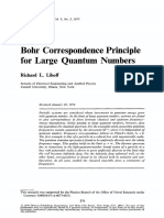 Bohrs Correspondence Principle PDF