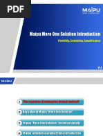 Maipu Mere One Solution for Enterprise