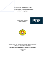Tugas Teknik Terowongan Viii - Prasodo DP (212140055)