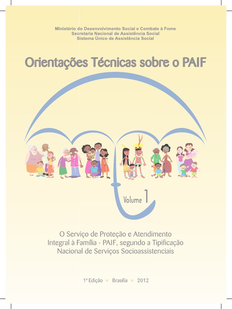 Orientações Tecnicas Sobre o PAIF | Família | Sociologia