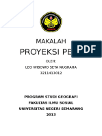 OPTIMAL PROYEKSI PETA