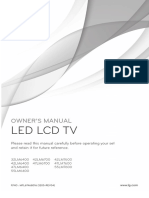 Manual de TV LG 42LM6700