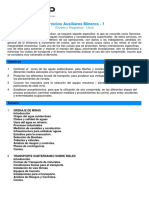 Servicios Auxiliares en Mineria