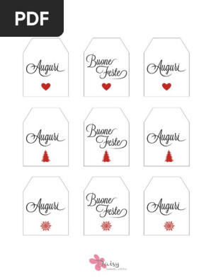 Free Printable Christmas Tags