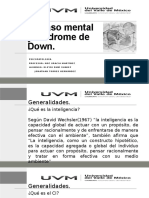 Retraso Mental y Sindrome Down