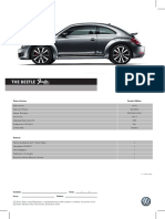 Ficha Técnica VW Beetle Fender PDF