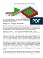 MEMS Variable Capacitor