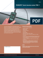 TEXROPE® Sonic Tension Meter TMC-1: Technical Characteristics