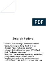 Sistem Operasi Fedora