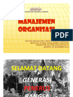 Materi Manajemen Organisasi