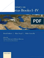 A Commentary on Herodotus Books I-IV