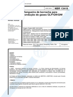 NBR 13419 - Mangueira de Borracha Para Conducao de Gases GLP GN GNf