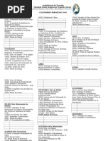 Pré-Calendário Paroquial 2016