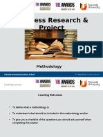 Business Research & Project: Methodology