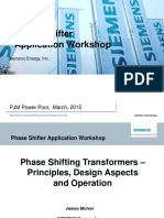 Pjm Phase Shifting Transformer Principles