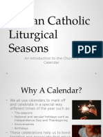 Roman Catholic Liturgical Seasons