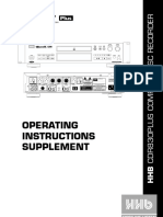 CDR830 Plus User Guide