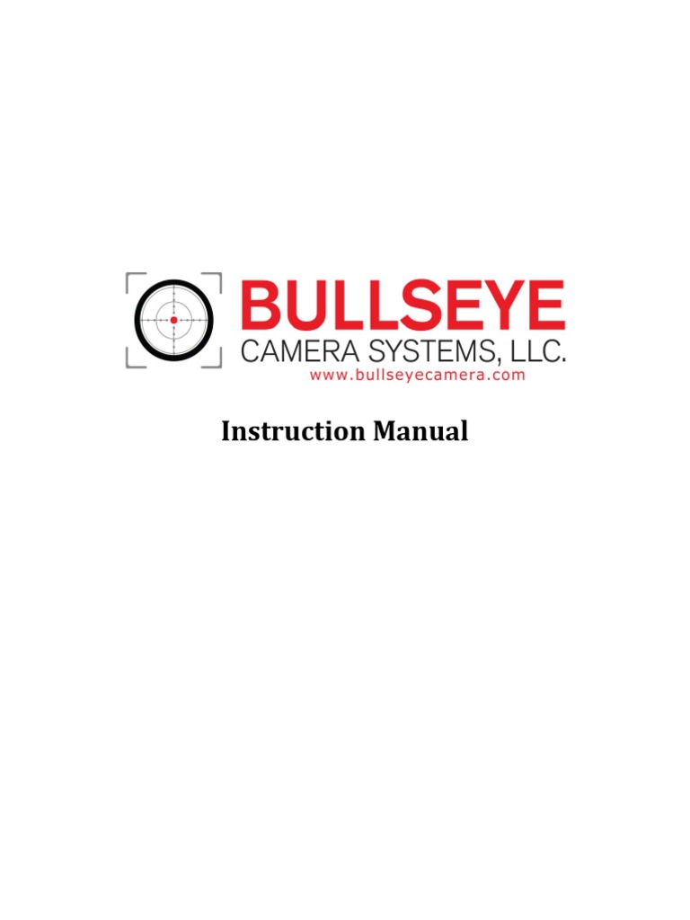 Bullseye Camera Systems Manual PDF Ios I Phone