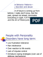 Personality Disordera and Cycle of Violence and Abuse
