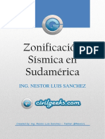 zonificaciÃ³n sÃ­smica en sudamÃ©rica - ing nestor luis sÃ¡nchez