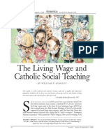 quigley the living wage and catholic social teaching