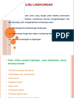 Prinsip Ilmu Lingkungan Materi Kuliah