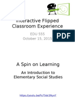 Interactive Flipped Classroom Experience