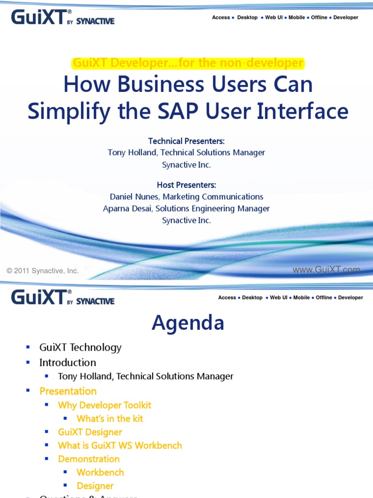 Guixt Tutorial User Interface Desktop Environment
