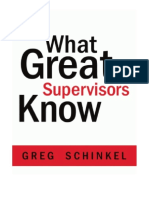 What Great Supervisors Know Ebook