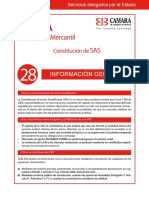 Guía Núm. 28. Constitución de SAS