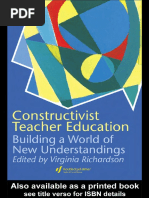 Download Constructivist Teacher Education by Ahmad Basori SN293492619 doc pdf