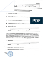 Annexure-I - Application For PLG Scheme