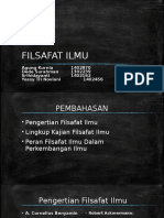 filsafat ilmu 1