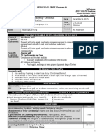 dec 9 lesson plan grade 1 la small moments