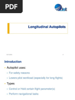 Longitudinal Autopilot