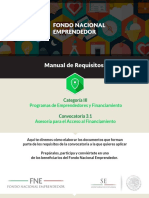 Manual de Requisitos 3.1