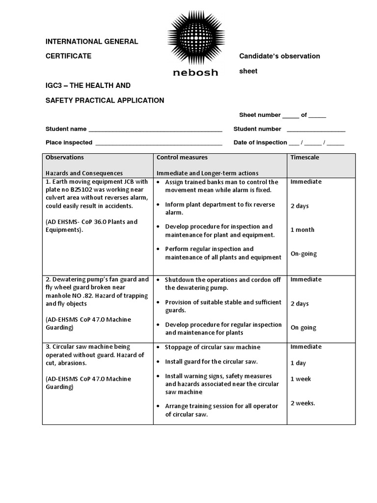 Assessment PDF Personal Protective Equipment Safety
